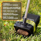 Neater Pet Brands Lift N’ Bag 2.0 Dog Pooper Scooper with Bag Attachment & 31" Pole for Small to Large Dogs, New Longer Pole, 195 Refill Bags, Heavy Duty Dog Poop Scooper for Yard, One-Hand Use