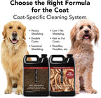 Pride and Groom The Non Shedder | Dog Grooming Shampoo For Doodles and Dogs that Do Not Shed | Tearless All Natural Body Wash with Essential Oils & Coat-Specific Ingredients that Enhance Shine – 128oz
