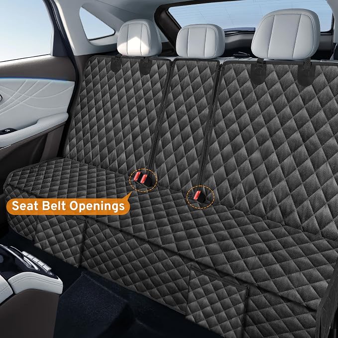 Dog Car Seat Cover for Back Seat for Honda CRV CR-V HRV HR-V 2027 2026-2000 | Seat Covers Backseat Rear Seat Accessories, Waterproof Non-Slip Pet Bench Backseat Covers