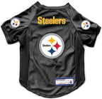 Littlearth NFL Pittsburgh Steelers Stretch Pet Jersey, Team Color, X-Small