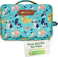 KeepGoing Pet First Aid Kit for Dogs & Cats, 99 Pc. Travel Emergency Kit | Dog & Cat Travel Accessories for Car, Camping & Hiking, Pet Essentials & Supplies
