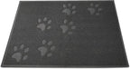 Andalus Medium Cat Litter Mat, Pack of 1 - Waterproof, Non-Slip & Easy to Clean Cat Litter Box Mat for Extra Efficient Pet Litter-Trapping, Grey (23.5” X 15.75”)