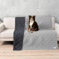 PetAmi Waterproof Couch Cover for Dog Bed Sofa Blanket 52x82 Light Gray | Leakproof Furniture Protector for Pet Cat, Machine Washable Pee Proof Mat for Chair Car Seat, Durable & Anti Slip Backing