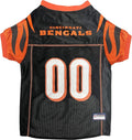 Pets First NFL Cincinnati Bengals Dog Jersey, Size X-Large, Football Shirt Costume for Pet, Dog Sports T-Shirt, NFL Team Clothing for Cats, Licensed Pet Apparel Available in 7 Sizes and 32 Teams