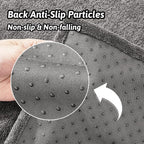 Couch Cover for 3 Cushion Sofa Washable, Cat Scratch Proof Sofa Covers, Furniture Protector Oversized L Shape Grey Sofa Slipcovers Sectional Big Couch Covers for Dogs Pets, 71" x 150"