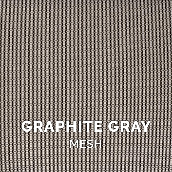 FurHaven Elevated Pet Cots - Cooling & Breathable Nylon Mesh Hammock for Small Dogs & Cats/Easy-to-Assemble/Durable and Reinforced/Perfect for Rest & Relaxation Outdoors - Graphite Gray, Small