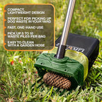 Neater Pet Brands Lift N’ Bag 2.0 Dog Pooper Scooper with Bag Attachment & 31" Pole for Small to Large Dogs, New Longer Pole, 195 Refill Bags, Heavy Duty Dog Poop Scooper for Yard, One-Hand Use