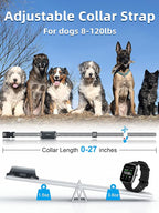 Bousnic Dog Training Collar with Remote - 4000ft Waterproof Dog Shock Collars 2 Dogs for Large Medium Small Dogs Rechargeable E Collars for Dogs Training with Beep Vibration Humane Shock(1-16) Mode