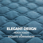 gogobunny 3X Stronger Waterproof Pet Blanket, Scratch Proof Furniture Protector for Dogs Cats, Reversible Cover 82x120 Inch, Dark Blue