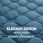 gogobunny 3X Stronger Waterproof Pet Blanket, Scratch Proof Furniture Protector for Dogs Cats, Reversible Cover 30x70 Inch, Dark Blue