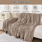 Sectional Couch Cover Washable,Oversized Sofa Cover for 3 Cushion Couch Sofa,Cat Scratch Proof Furniture Protector Covers Soft L Shape Sofa Covers for Dogs,91" x 150", Khaki