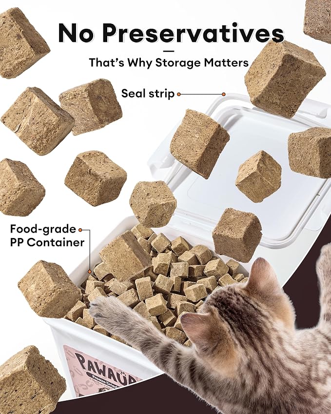 Freeze Dried Beef Liver Treats for Dogs & Cats, (1.1lb) Value Tub | Single Ingredient, High-Protein, Grain-Free Natural Treat, Perfect for Training Rewards or Meal Topper