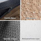 BFPETHOME Orthopedic Washable Dog Beds for Medium Dogs, Sleeping Dog Couch | 30x20 Inch Deluxe Plush Rose Velvet Washable Cover, Egg Crate Foam Support, Waterproof Lining, Non-Slip Bottom, Senior Dogs