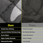 Meadowlark Dog Car Seat Cover, X-Large Heavy Duty Pet Seat Cover for Back Seat, Extra Padded Non-Slip Dog Hammock, Water-Resistant Back Seat Protector for Cars Trucks and SUVs (64” W x 60" L)