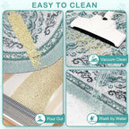 Unicorn Catcher 40"x30" Cat Litter Mat Non-Slip Washable Litter Box Mat | High-Density PVC Litter Catcher Mat Efficiently Traps Scattered Litter From Paws To Keep Floors Clean