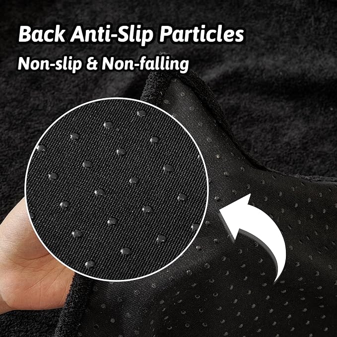 Couch Cover for 3 Cushion Sofa Washable, Cat Scratch Proof Sofa Covers, Furniture Protector Oversized L Shape Black Sofa Slipcovers Sectional Big Couch Covers for Dogs Pets, 71" x 150"