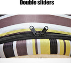 Dog Bed or Cat Bed,2 Ways to Use,Indoor Pet House with Fluffy Mat,Removable and Washable Cover,Splash-Proof House and Non-Slip Bottom,for Cats and Small Dogs(M Brick)