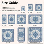 Washable Pee Pads for Dogs, Reusable Puppy Potty Training Pads, Ultra-Absorbent Thick Waterproof Leak-Proof Non-Slip Pads & Mat for Crate, Playpen, Floor, Whelping & Housebreaking , 1 Pack 72"x72"