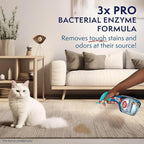 Simple Solution Extreme Stain & Odor Remover, Enzyme Stain Cleaner, 32oz | Dog Stain & Odor Remover, Pet Urine Enzyme Cleaner, Dog Urine Carpet Cleaner, Carpet Spray Cleaner, Pet Odor Eliminator