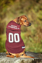 Pets First NFL Arizona Cardinals Dog Jersey, Size Large, Football Shirt Costume for Pet, Dog Sports T-Shirt, NFL Team Clothing for Cats, Licensed Pet Apparel Available in 7 Sizes and 32 Teams