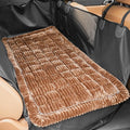 HiPetpy Backseat Dog Bed Mat for Car, Non-Slip Dog Bed for Car Back Seat, Soft & Cozy Dogs Blanket, Washable Travel Pet Mat Seat Protector for Cars, SUVs, Trucks