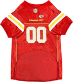 Pets First NFL Dog Jersey, Kansas City Chiefs, Size 3XL. Officially Licensed, Comfortable Mesh Jersey for Dogs