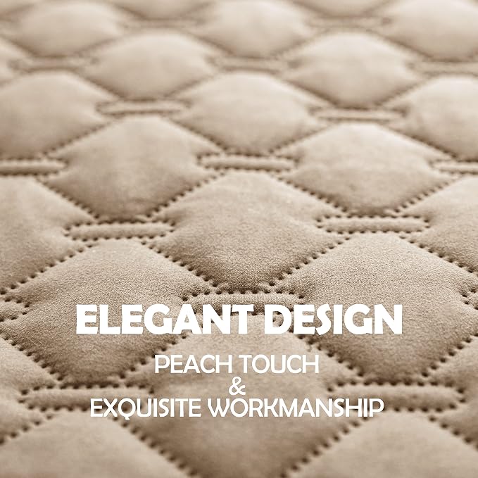 gogobunny Waterproof Blanket, Couch Covers for Dogs, Reversible Protector | 3X Stronger Leakproof, Scratch Proof Durable Furniture Protection, Stain Resistant, Washable, 30x70 Inch Dark Beige