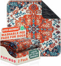 PUPIBOO Washable Pee Pads for Dogs and Cats - Super Absorbent Reusable Puppy Training Pads - 100% Waterproof, Leak-Proof & Non-Slip Whelping Pads for Pet Housebreaking