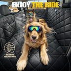 Rorhxia L Dog Mid-Size Truck Seat Cover for Back Seat with 3 Support Rods | 500 lbs Hard Bottom Supports, 45% More Space, 100% Waterproof, 7-Layer Protection, L for Mid-Size Trucks & SUV