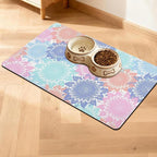 Pet Feeding Mat for Floors Waterproof Dog Mat for Food and Water Absorbent Quick Dry Non Slip mat for Cat Bowls