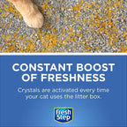 Fresh Step Cat Litter Crystals Deodorizer, Non Toxic Odor Neutralizing Crystals for Litter Boxes that Help Control Smells and Keep Home Areas Fresh, Summer Breeze Scent, 15 Ounce - 3 Pack | Non-toxic crystals neutralize odor at the source in any litter...