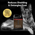 Pride and Groom The Shedder | Dog Deshedding Shampoo | All Natural Body Wash with Essential Oils & Ingredients that Reduce Pet Shedding & Fur Dander for Curly and Wavy Coats – 128oz