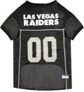 Pets First NFL Raiders Dog Jersey, Size Small, Football Shirt Costume for Pet, Dog Sports T-Shirt, NFL Team Clothing for Cats, Licensed Pet Apparel Available in 7 Sizes and 32 Teams