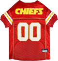 Pets First NFL Dog Jersey, Kansas City Chiefs, Size 3XL. Officially Licensed, Comfortable Mesh Jersey for Dogs