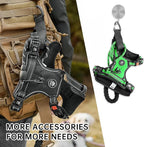 NESTROAD No Pull Dog Harness,Adjustable Oxford Dog Vest Harness with Leash,Reflective No-Choke Pet Harness with Easy Control Soft Handle for Large Dogs(X-Large,FluorescentGreen)