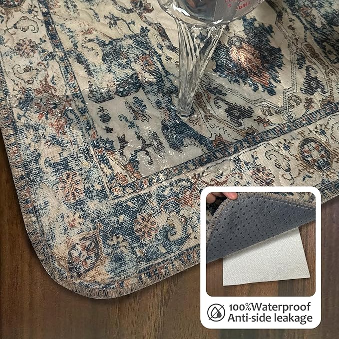 Washable Guinea Pig Pee Pads,Reusable Guinea Pig Cage Liner 2 Pack | Waterproof, Leak-Proof, Absorbent & Non-Slip, 24"x48" Bedding Potty Training Mat for Small Animal Rabbit Bunny Hamster Rat