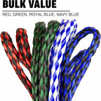 Downtown Pet Supply Braided Poly Slip Lead Dog Leash, 24 Pack, 5' Long - Universal Dog Slip Leash with Metal O Ring - Great for Groomers, Shelters, Rescues, Vets, or Doggy Daycares