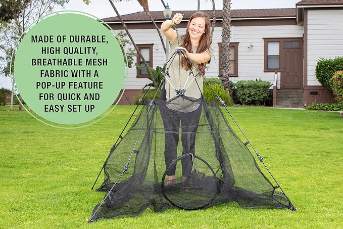 Cat Tent, Large Portable Playhouse for Outdoors and Indoors | Enclosure for felines, kittens and small animals, use outside or inside, a happy habitat that keeps pets contained safely