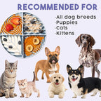Paradise - Dog Lick Mat for Slow Feeding & Anxiety - Non-Slip Silicone Slow Feeder with Suction Cups - Dishwasher Safe Pet Dish for Grooming, Training, and Boredom Relief (Sage)