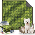 Washable Pee Pads for Dogs, Reusable Puppy Potty Training Pads, Ultra-Absorbent Thick Waterproof Leak-Proof Non-Slip Pads & Mat for Crate, Playpen, Floor, Whelping & Housebreaking , 2 Pack 36"x36"