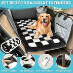 Loiion Dog Car Bed Mat Non-Slip Backseat Extender Dog Bed 56" x28.7" | Travel Bed for Dogs，Chew-Resistant, Easy Clean & Scratch-Proof, Comfort Design, Fits Trucks/Sedans/SUVs