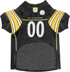 Pets First NFL Pittsburgh Steelers Dog Jersey, Size X-Small, Football Shirt Costume for Pet, Dog Sports T-Shirt, NFL Team Clothing for Cats, Licensed Pet Apparel Available in 7 Sizes and 32 Teams