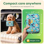 KeepGoing Pet First Aid Kit for Dogs & Cats, 99 Pc. Travel Emergency Kit | Dog & Cat Travel Accessories for Car, Camping & Hiking, Pet Essentials & Supplies