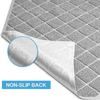 Niubya Premium Cat Litter Mat, Litter Box Mat with Non-Slip and Waterproof Backing, Litter Trapping Mat Soft on Kitty Paws and Easy to Clean, Cat Mat Traps Litter from Box