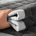 Couch Cover for Dogs Washable,Non-Slip Fuzzy Sofa Covers for Pets | Thick Soft Furniture Protector Fits Loveseat & Sectional,Against Fur&Dirt (Dark Gray, 1pc/27.6"x59"/Seat Cover)