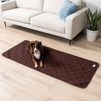 PetAmi Waterproof Couch Cover for Dog Nonslip Bed Sofa Blanket, 30x70 Brown