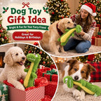 Squeaky Dog Plush Chew Toy, Interactive Tug Squeaky Toy for Chewers, Medium & Large Dogs & Fetch Play, 18.5 In Stuffed Long-Neck Crocodile Toy with Soft Plush Body for Gentle Gum Care & Boredom Relief