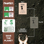 Pawfect Dog Poop Bags Rolls – Biodegradable Poop Bags, Compostable Dog Waste Bags, BPI Certified Pet Waste Bags, Unscented, Large, Puppy Poo, Earth Friendly, Bolsas Para Perros Popo (240 Counts)
