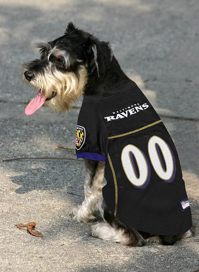 NFL BALTIMORE RAVENS DOG Jersey, Large
