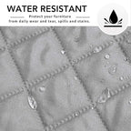 Easy-Going Sectional Couch Covers for Dogs L Shape Sofa Cover Reversible Sofa Slipcover Chaise Lounge Cover Furniture Protector Cover for Pets Dog Cat (42 x 68 inches, Light Gray/Light Gray) | Soft Sofa Slipcover For Dogs, Fits Left/Right Chaise Lounge...